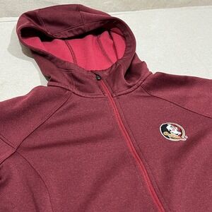 Columbia Sportswear Womens Florida State Seminoles Full Zip Hoodie XS *FLAW